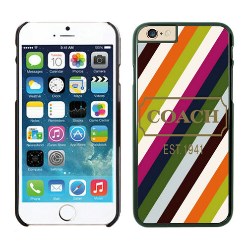 Coach Stripe Multicolor iPhone 6 Cases EZP | Coach Outlet Canada